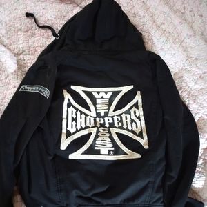 A very rare Jesse James zip up hoodie